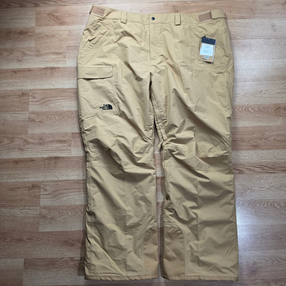 The North Face Freedom Insulated Pants Womens 3X Almond Butter Snow Ski NF0A7UUS